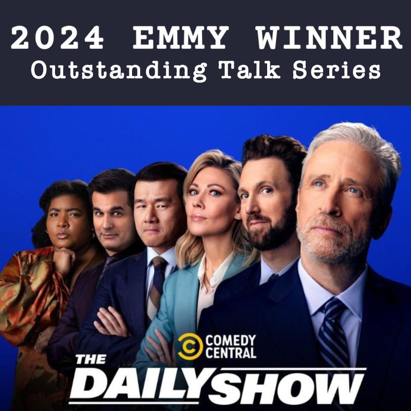 2024 Emmy Winner for Outstanding Talk Series: The Daily Show